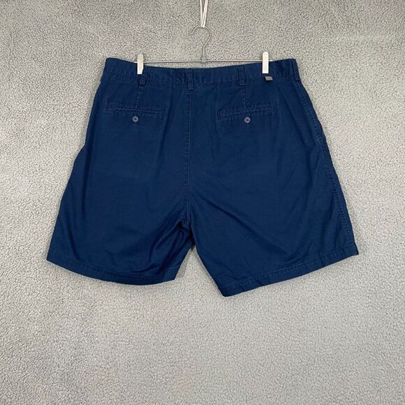 Nike Golf Shorts Men 40 Navy Pleated Chino - Picture 5 of 11